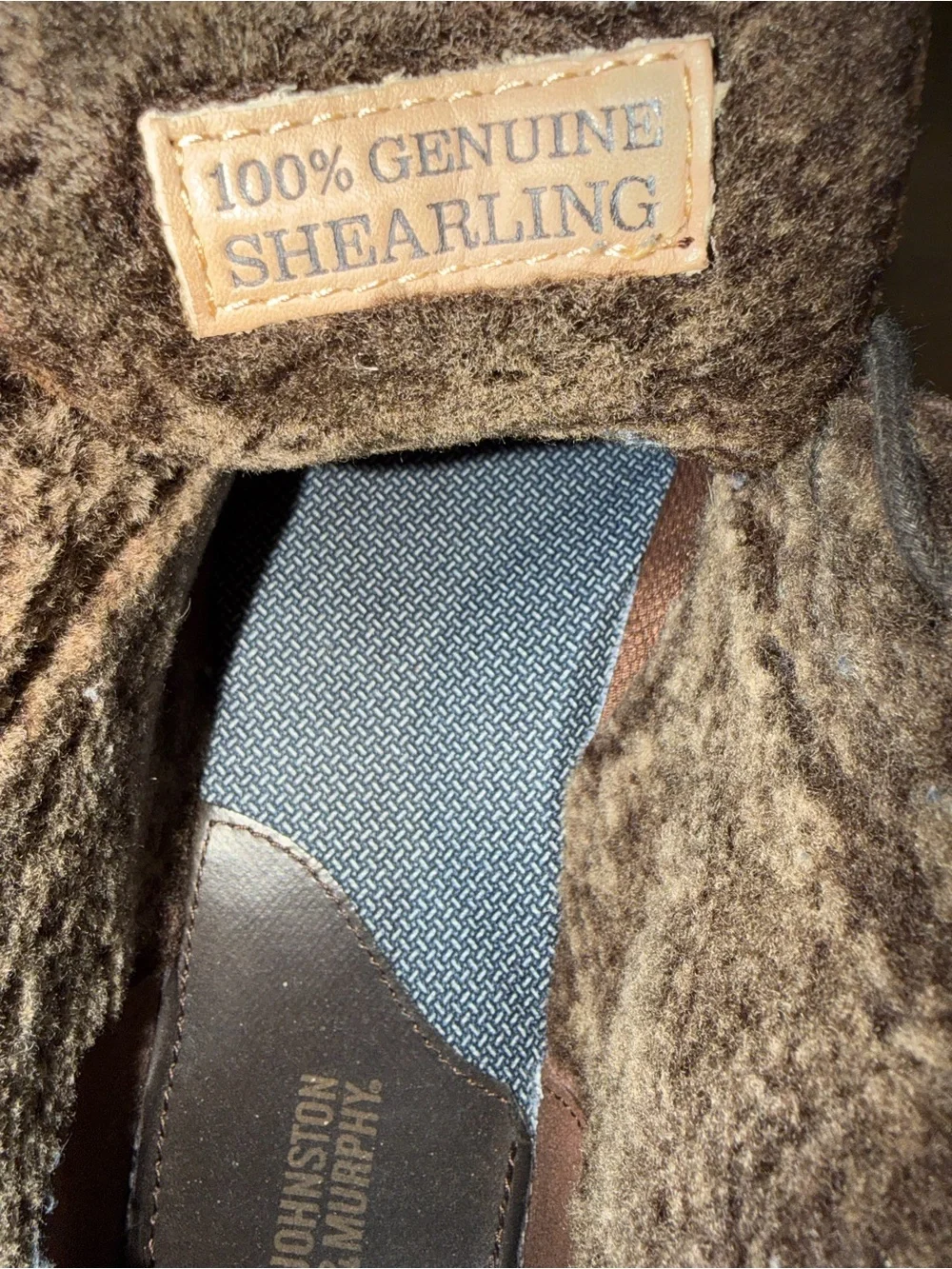 Johnston and Murphy Chukka Boot with Shearling Inner